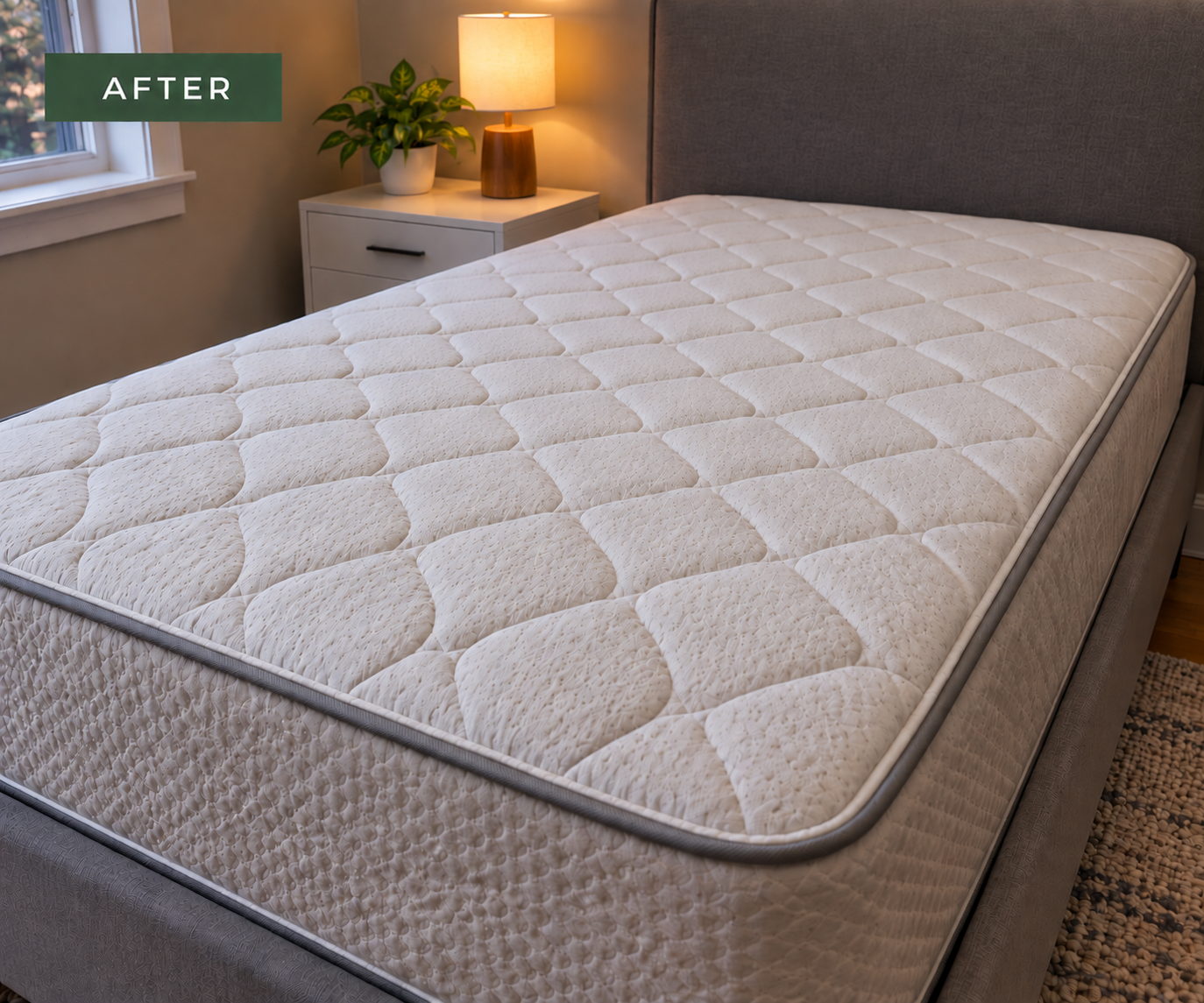 Mattress Cleaning after professional deep cleaning